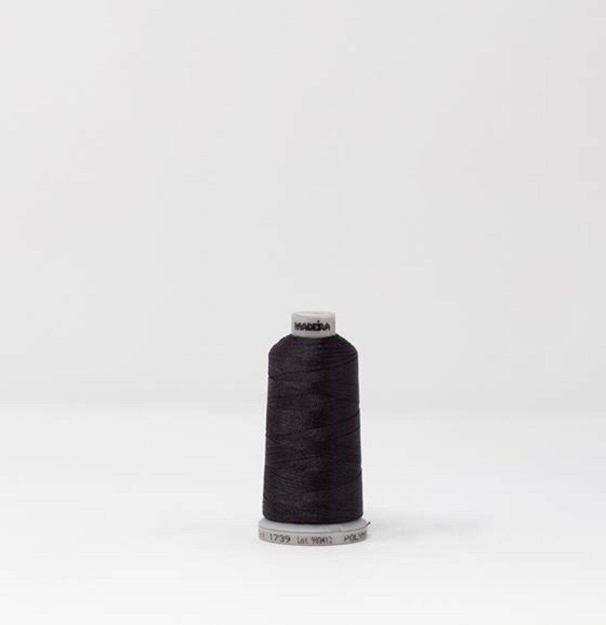 Polyneon Machine Embroidery Thread -- 1,100 yards spool -- Charcoal Gray Color -- Ref. #1739 by Madeira®
